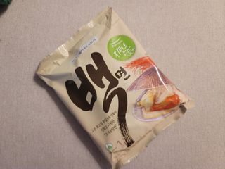 [풀무원] 자연은맛있다 정면, 백면, 홍면  세트 — 5점을 준 리뷰어가 2021년 4월 올린 사용 사진