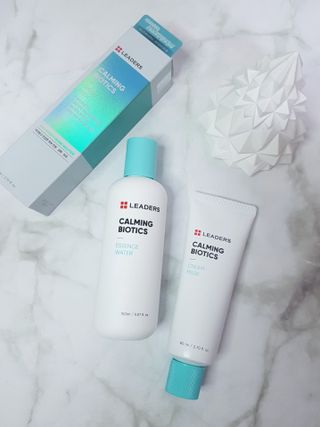 리더스코스메틱 리더스 카밍 바이오틱스 크림 마스크 — 5점을 준 리뷰어가 2021년 3월 올린 사용 사진