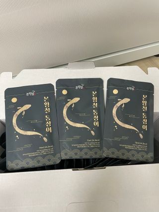 [비린내 완벽제거] 본황칠 통장어 국내산 장어즙 아르기닌 2800mg 장어즙효능 기력보강 — 5점을 준 리뷰어가 2022년 7월 올린 사용 사진