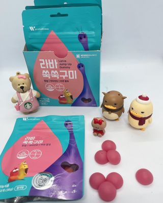 푸름웰니스 라바 쑥쑥구미 36g — 5점을 준 리뷰어가 2022년 2월 올린 사용 사진