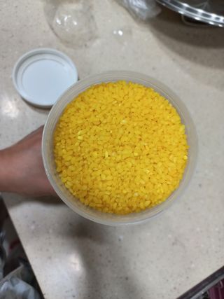 하나로라이스 기능성쌀 5종 1kg  환경을 생각한 다회용 용기 사용 — 3점을 준 리뷰어가 2022년 1월 올린 사용 사진