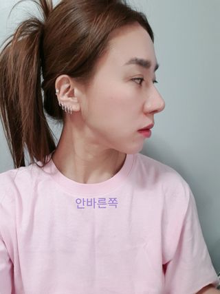 광동생활건강 MF[광동] 비타500✨주름개선·미백·SPF50+🌞퍼펙트쉴드 빅 선쿠션 본품 — 5점을 준 리뷰어가 2024년 5월 올린 사용 사진