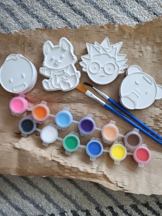 루트머지 국악캐릭터 석고방향제 DIY 키트 [4가지 모양 4가지  향 랜덤배송] — 5점을 준 리뷰어가 2022년 3월 올린 사용 사진