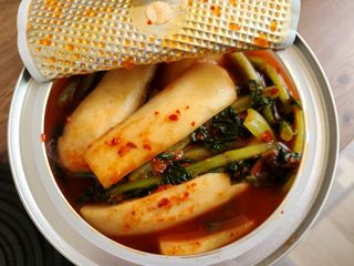 셰프애찬 알타리김치 총각김치 1kg — 5점을 준 리뷰어가 2022년 10월 올린 사용 사진