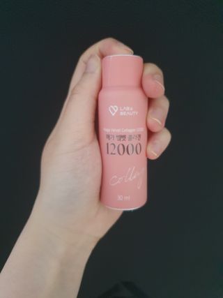 랩앤뷰티 메가 벨벳 콜라겐 12000 — 5점을 준 리뷰어가 2021년 5월 올린 사용 사진
