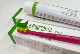프리마인 유해균 뿐만 아니라 유익균까지 씻어내는 치약은 그만, 건강한 구강환경을 만드는 덴탈엔오 — 4.5점을 준 리뷰어가 2022년 12월 올린 사용 사진