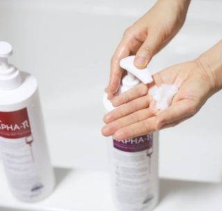 닥터라파알 레드 꽃향기 탈모샴푸 1,000ml + 트리트먼트 1,000ml — 5점을 준 리뷰어가 2021년 8월 올린 사용 사진