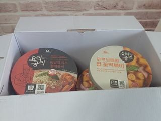 나우  [요리궁리] B타입 ( 매콤, 치즈, 매콤까르보 ) 꽃떡볶이 6개입 세트 — 5점을 준 리뷰어가 2025년 3월 올린 사용 사진