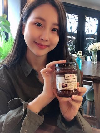 도이퉁 마카다미아 스프레드 200g 오리지널 초콜릿 — 5점을 준 리뷰어가 2021년 2월 올린 사용 사진