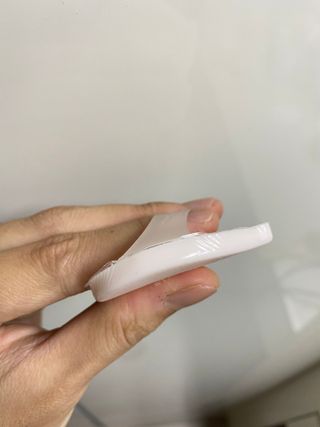 젤리팜 마이크로셀 실리콘퍼프 피치,오렌지 — 5점을 준 리뷰어가 2021년 11월 올린 사용 사진