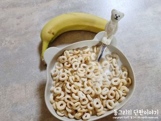 씨알푸드 뽀로로 시리얼 3종 — 5점을 준 리뷰어가 2022년 2월 올린 사용 사진