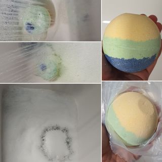 소담스퀘어 상암 Evreryday Bath Bomb Day7(에브리데이 배쓰밤 데이7) / 7종 중 2종 랜덤발송 — 5점을 준 리뷰어가 2022년 11월 올린 사용 사진