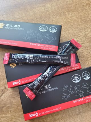 새롬바이오 리생 [미쾌변] 차전자피 식이섬유 건강기능식품 3팩 — 5점을 준 리뷰어가 2021년 6월 올린 사용 사진