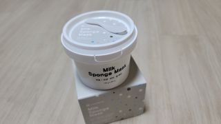 리더스코스메틱 리더스 밀크 스폰지 마스크 — 4점을 준 리뷰어가 2021년 1월 올린 사용 사진