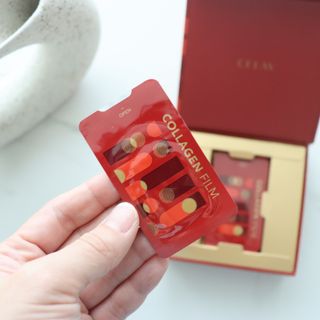프리마인 귀족의 콜라겐, 92배 흡수율. 럭셔리 프리미엄 셀라브 콜라겐필름 30매 — 5점을 준 리뷰어가 2022년 5월 올린 사용 사진