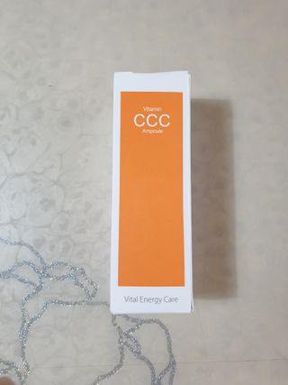 더마 사이언스 비타민 CCC 앰플 기미 브라이트닝 세럼 30ml — 5점을 준 리뷰어가 2021년 8월 올린 사용 사진
