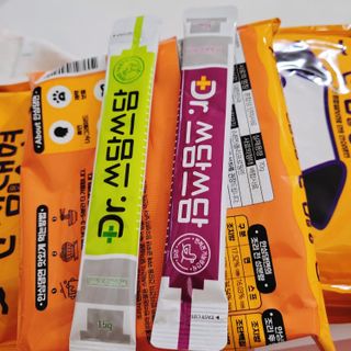안심댕면 강아지라면 5봉지+쓰담쓰담 종합영양제 2스틱 샘플 증정 — 5점을 준 리뷰어가 2022년 8월 올린 사용 사진