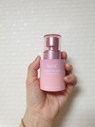 AHC 아우라 시크릿 톤업 벨벳 — 4.5점을 준 리뷰어가 2021년 4월 올린 사용 사진