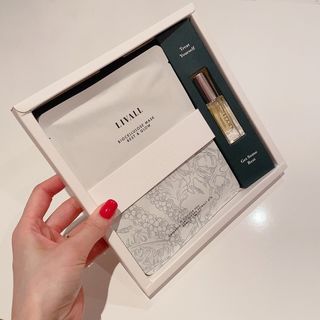 리브얼 | LIVALL 바이오셀룰로오스 마스크 레스트 앤 글로우 33ml  x 3개입 — 3점을 준 리뷰어가 2022년 7월 올린 사용 사진