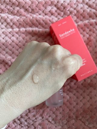 산다화 더블 이펙트 안티 링클 세럼 50ml — 5점을 준 리뷰어가 2023년 3월 올린 사용 사진