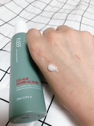 플리프 시카-알로에 카밍 올인원 200ml — 5점을 준 리뷰어가 2021년 2월 올린 사용 사진