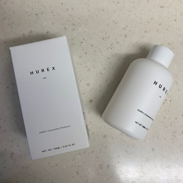 [HUREX] 휴렉스 볼류마이징 탈모완화 기능성 샴푸 150ml x 2개 리뷰 사진