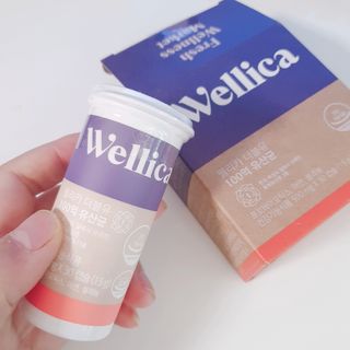 웰리카 더블유 100억 유산균 — 5점을 준 리뷰어가 2020년 12월 올린 사용 사진