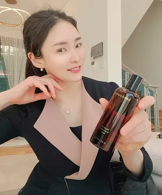 스킨큐어 산다화 비타민c 화이트닝 토너 150ml — 5점을 준 리뷰어가 2022년 2월 올린 사용 사진