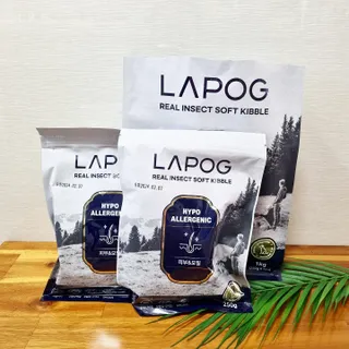 [푸디웜] 라포그 리얼인섹트 소프트키블 스킨 1KG — 5점을 준 리뷰어가 2022년 9월 올린 사용 사진