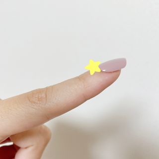 데싱디바 매직프레스 가을신상 숏 스퀘어_3종 중 택1 — 5점을 준 리뷰어가 2021년 9월 올린 사용 사진
