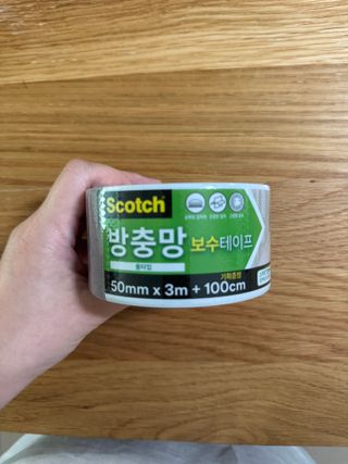 3M 방충망보수테이프 + 벌레막이 방충망밴드 — 5점을 준 리뷰어가 2025년 5월 올린 사용 사진