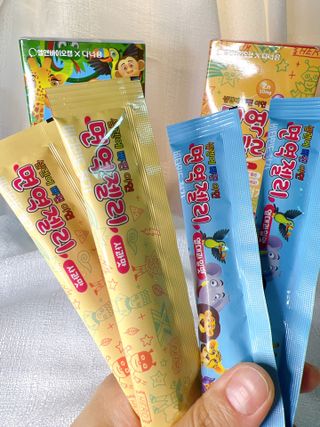 다나음 셀렌에 빠진 아연면역젤리 열대과일맛+사과맛 — 5점을 준 리뷰어가 2023년 7월 올린 사용 사진