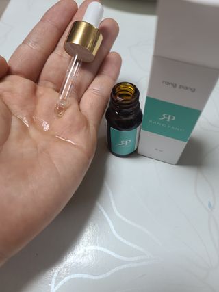 랑팡 EGF+FGF 10ppm 리포좀 앰플 원액 10ml — 5점을 준 리뷰어가 2021년 11월 올린 사용 사진