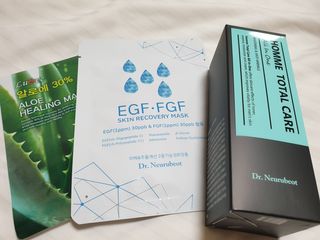 Dr.느루벗 느루벗 옴므 토탈 케어 올인원 118ml 남자 남성 스킨 로션 에센스 크림 화장품 — 5점을 준 리뷰어가 2021년 2월 올린 사용 사진
