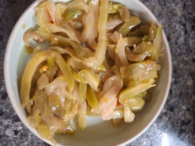 야미하우스 홍콩 스파이시 프리미엄 짜사이 무침 500g 리뷰 사진