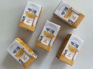 메디웰 페디아드링크 미니 바나나맛 — 5점을 준 리뷰어가 2022년 8월 올린 사용 사진