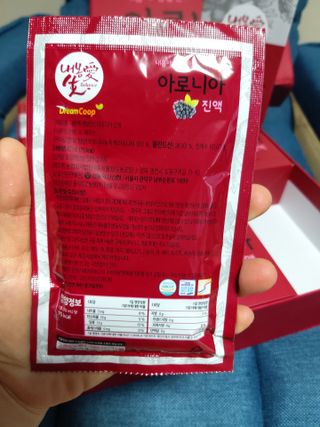 서울약사신협_내몸애생발란스아로니아_70ml x 30포 — 5점을 준 리뷰어가 2021년 6월 올린 사용 사진