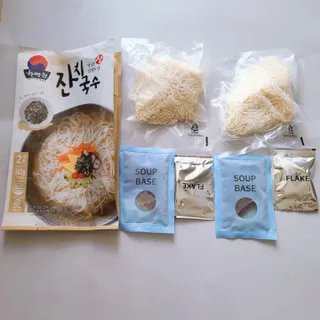 [한면원] 잔치국수 2인분 — 5점을 준 리뷰어가 2022년 7월 올린 사용 사진