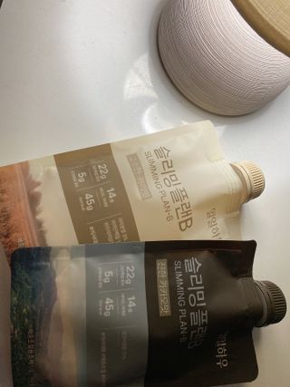 일일하우 슬리밍 플랜B 고소한 귀리맛, 진한 카카오맛 (체중조절식) — 5점을 준 리뷰어가 2023년 8월 올린 사용 사진
