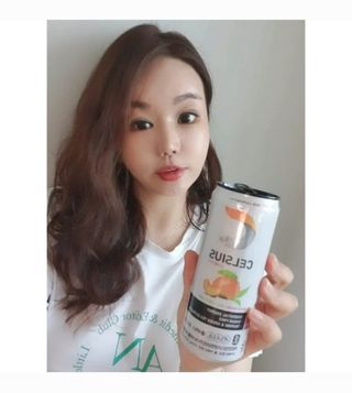 셀시어스 오리지널 325ml 에너지 비타민 피트니스 드링크(24can) 다이어트 음료 — 5점을 준 리뷰어가 2022년 5월 올린 사용 사진