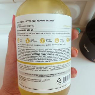 달리프 클로렐라 베러 루트 릴렉싱 샴푸 500ml — 5점을 준 리뷰어가 2021년 5월 올린 사용 사진