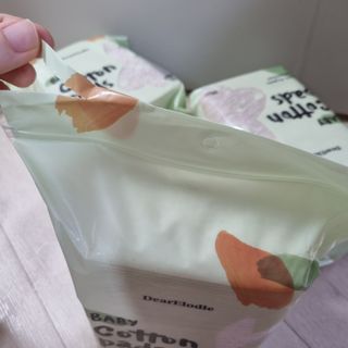 디어엘로디 유기농 무표백 건티슈 60매 — 5점을 준 리뷰어가 2022년 10월 올린 사용 사진
