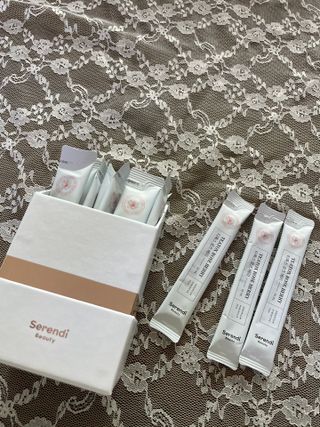 세렌디뷰티_이너뷰티 티톡스 로즈 베리 — 5점을 준 리뷰어가 2021년 3월 올린 사용 사진
