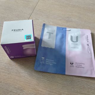 [후르디아] 72시간 블루베리 속살 수분크림 — 5점을 준 리뷰어가 2021년 6월 올린 사용 사진