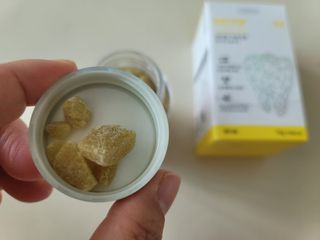작심연구소 구취제거+충치예방+치아화이트닝 마법의 캔디 덴티팝3종(맛 랜덤 발송) — 5점을 준 리뷰어가 2022년 5월 올린 사용 사진