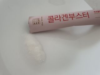 더리틀스 콜라겐부스터 — 5점을 준 리뷰어가 2023년 1월 올린 사용 사진