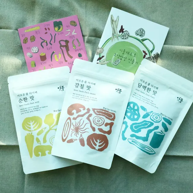 이로운풀 다시팩 3종세트(담백한맛, 감칠맛, 순한맛) 리뷰 사진
