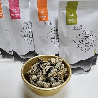 오봉산꽃부각 [만나식품] 오봉산 꽃부각 3가지 맛(오리지널, 새우맛, 매운고추맛) — 5점을 준 리뷰어가 2022년 12월 올린 사용 사진