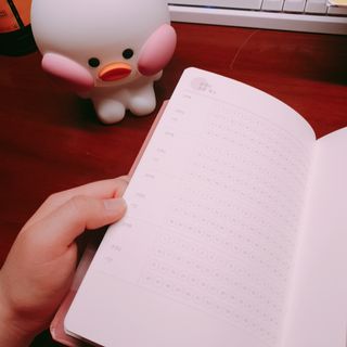 응원과 위로가 필요한 당신에게  리훈 하고싶은말 스터디 플래너 — 5점을 준 리뷰어가 2021년 4월 올린 사용 사진
