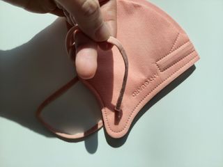 애니가드 셋업마스크 4컬러 각 10매입 [크리미베이지, 캐시미어로즈, 초콜렛브라운, 미드나잇네이비] — 5점을 준 리뷰어가 2022년 2월 올린 사용 사진